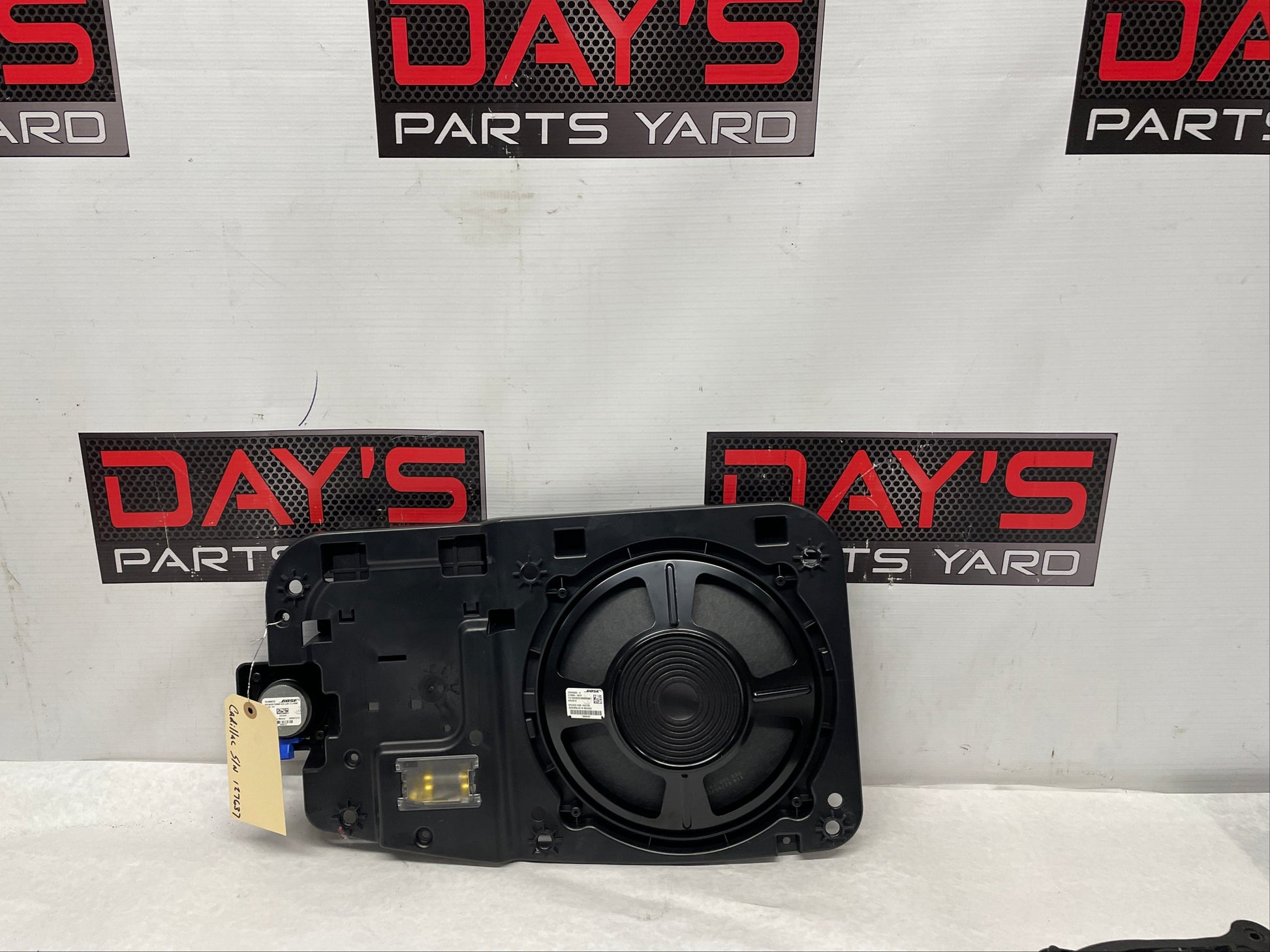 2013 Cadillac CTS-V Coupe Package Tray Parcel Shelf Speaker OEM - Day's Parts Yard