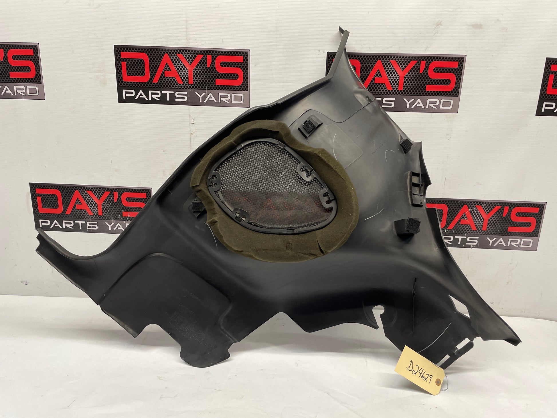 2000 Chevy Camaro Z28 LH Driver Rear Interior Quarter Trim Panel Ebony Black OEM - Day's Parts Yard