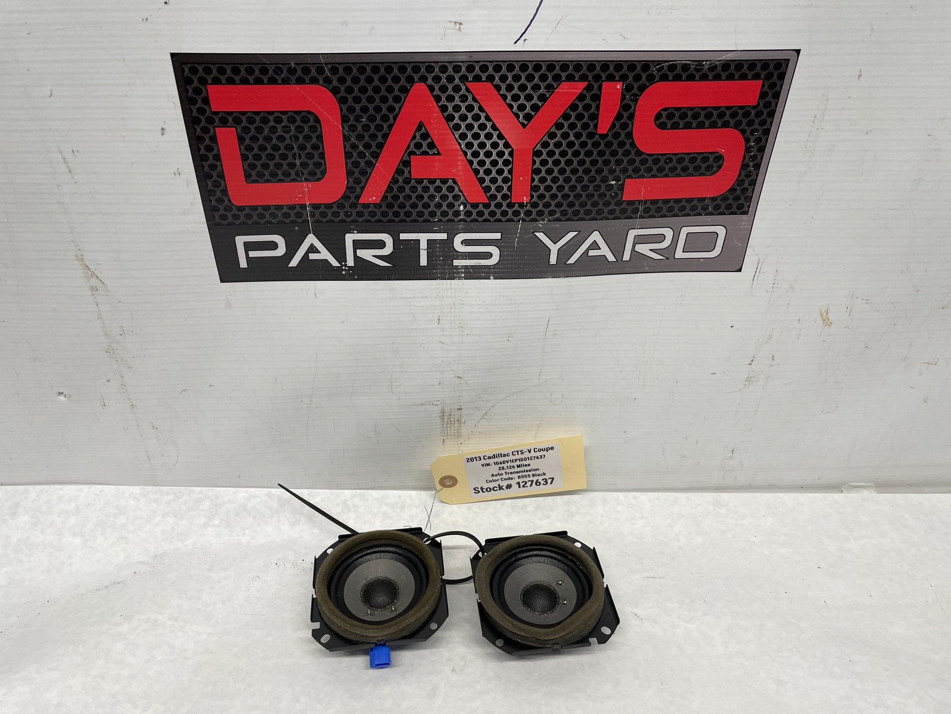 2013 Cadillac CTS-V Coupe Dash Speaker Set OEM - Day's Parts Yard
