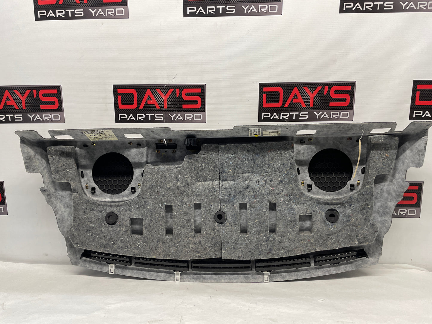 2014 Chevy SS Sedan Rear Interior Package Deck Tray Parcel Shelf Trim Cover OEM