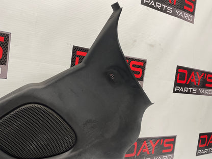 2000 Chevy Camaro Z28 RH Passenger Rear Interior Quarter Trim Panel Black Ebony OEM - Day's Parts Yard