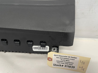 2017 Chevy SS Sedan LH Driver Knee Dash Airbag Air Bag OEM - Day's Parts Yard