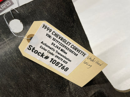 1999 Chevy C5 Corvette Under Hood Inlay Insulator Mat OEM LOCAL PICK UP - Day's Parts Yard