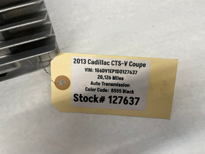 2013 Cadillac CTS-V Coupe Bose Radio Stereo Amplifier OEM - Day's Parts Yard