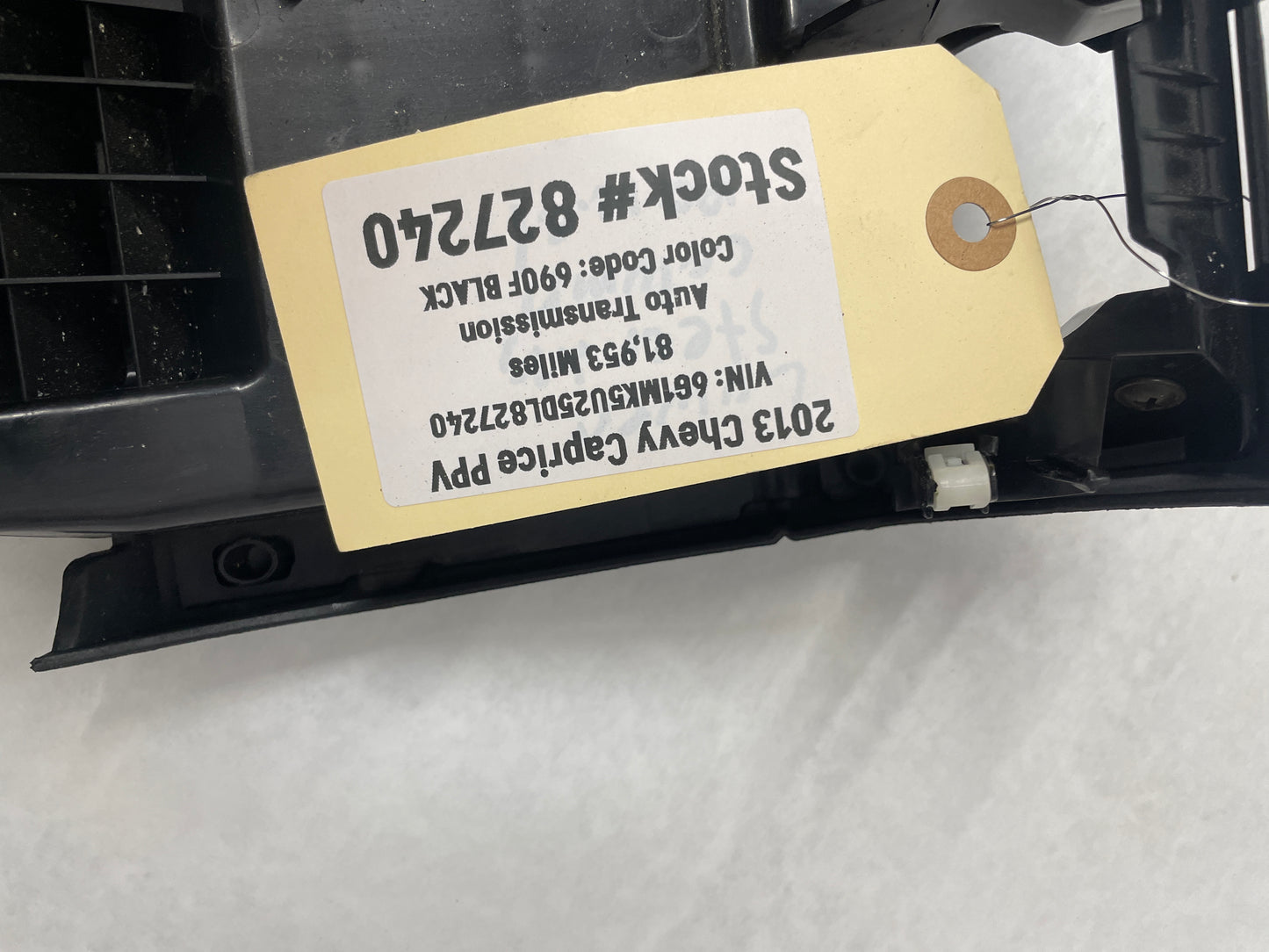 2013 Chevy Caprice PPV LH Driver Lower Dash Panel Knee Bolster OEM