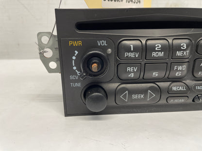2000 Chevy Camaro Z28 Monsoon Radio CD Player Receiver Stereo OEM - Day's Parts Yard