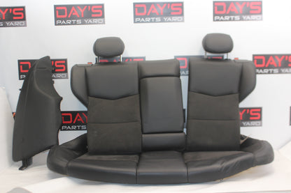 2016 Cadillac ATS-V Rear Seats Black Leather and Suede OEM