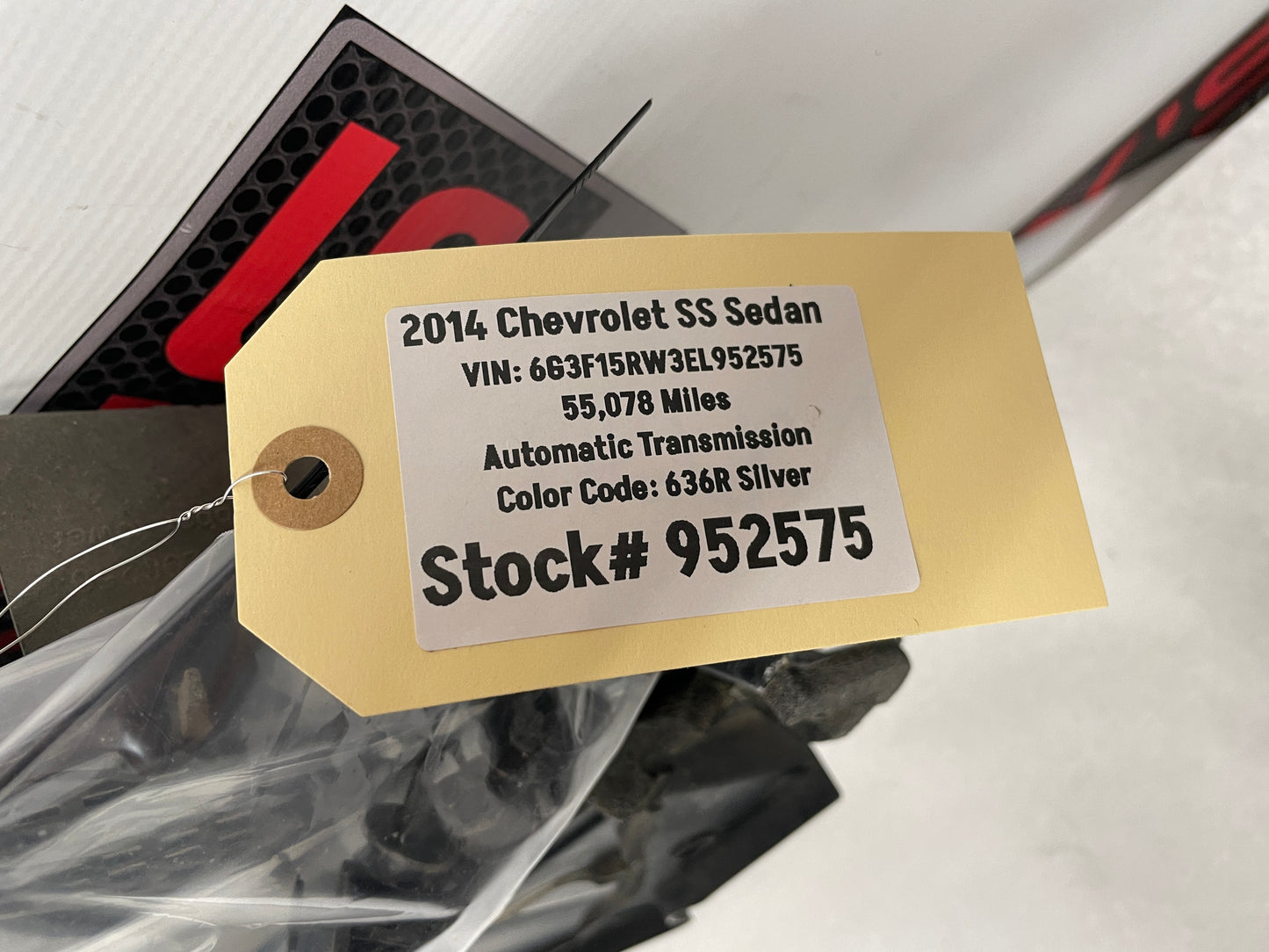 2014 Chevy SS Sedan Windshield Wiper Cowl Grille Panel OEM
