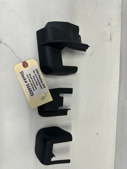 2006 Pontiac GTO Complete LH Driver 4pc Seat Rail Frame Trim Set OEM - Day's Parts Yard