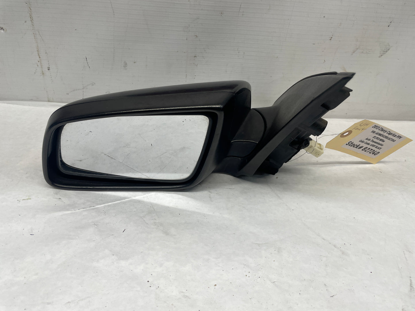 2013 Chevy Caprice PPV LH Driver Exterior Out Side Door Mirror OEM