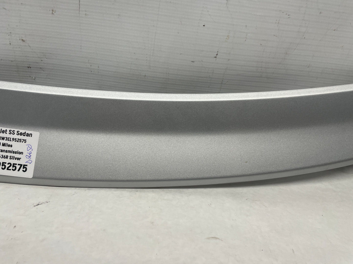 2014 Chevy SS Sedan Trunk Deck Lid Spoiler Wing OEM