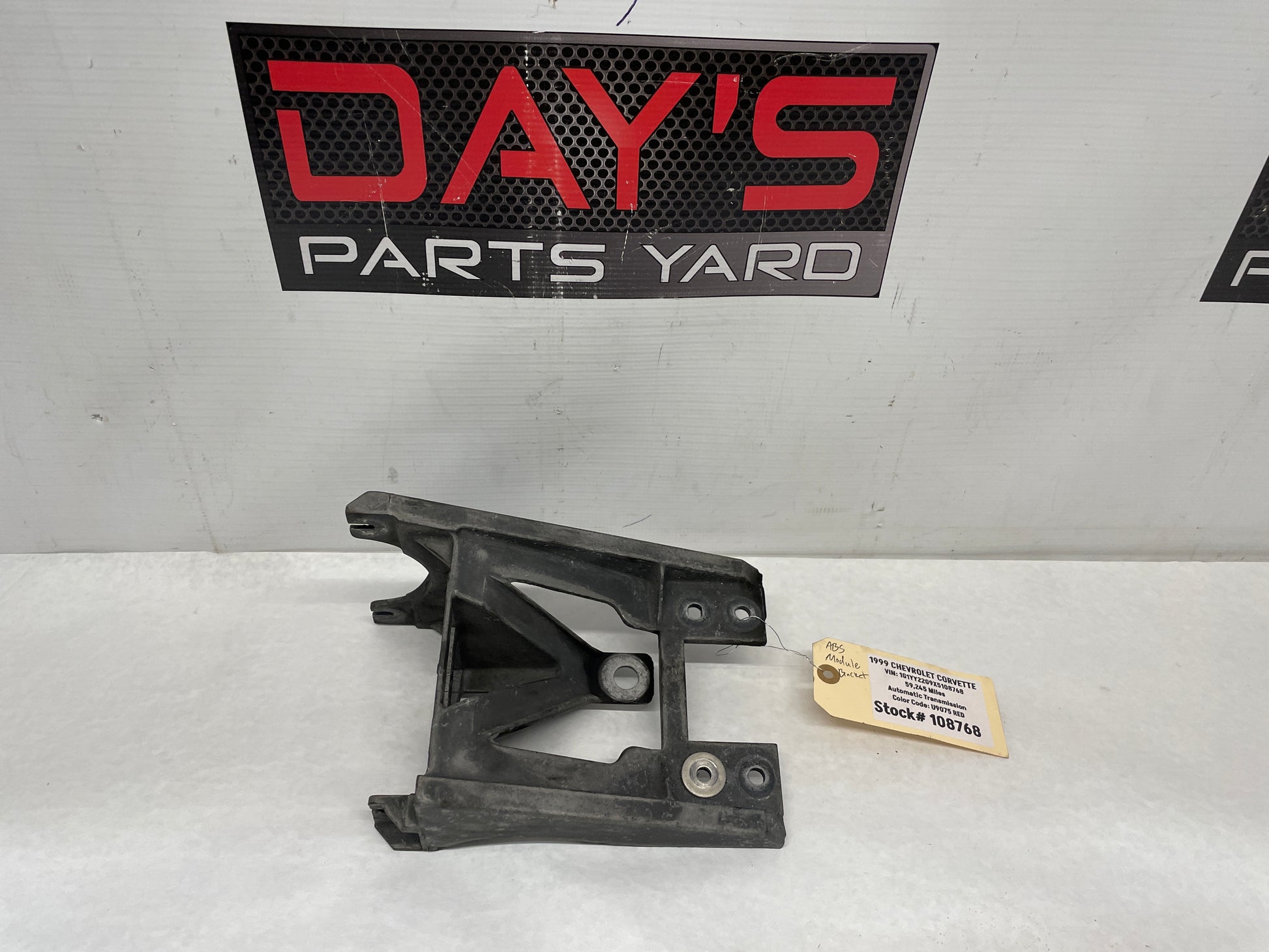 1999 Chevy C5 Corvette ABS Module Bracket OEM - Day's Parts Yard