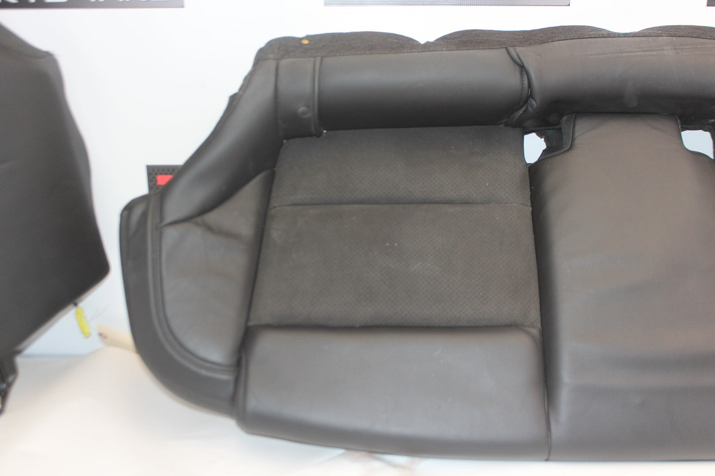 2016 Cadillac ATS-V Rear Seats Black Leather and Suede OEM