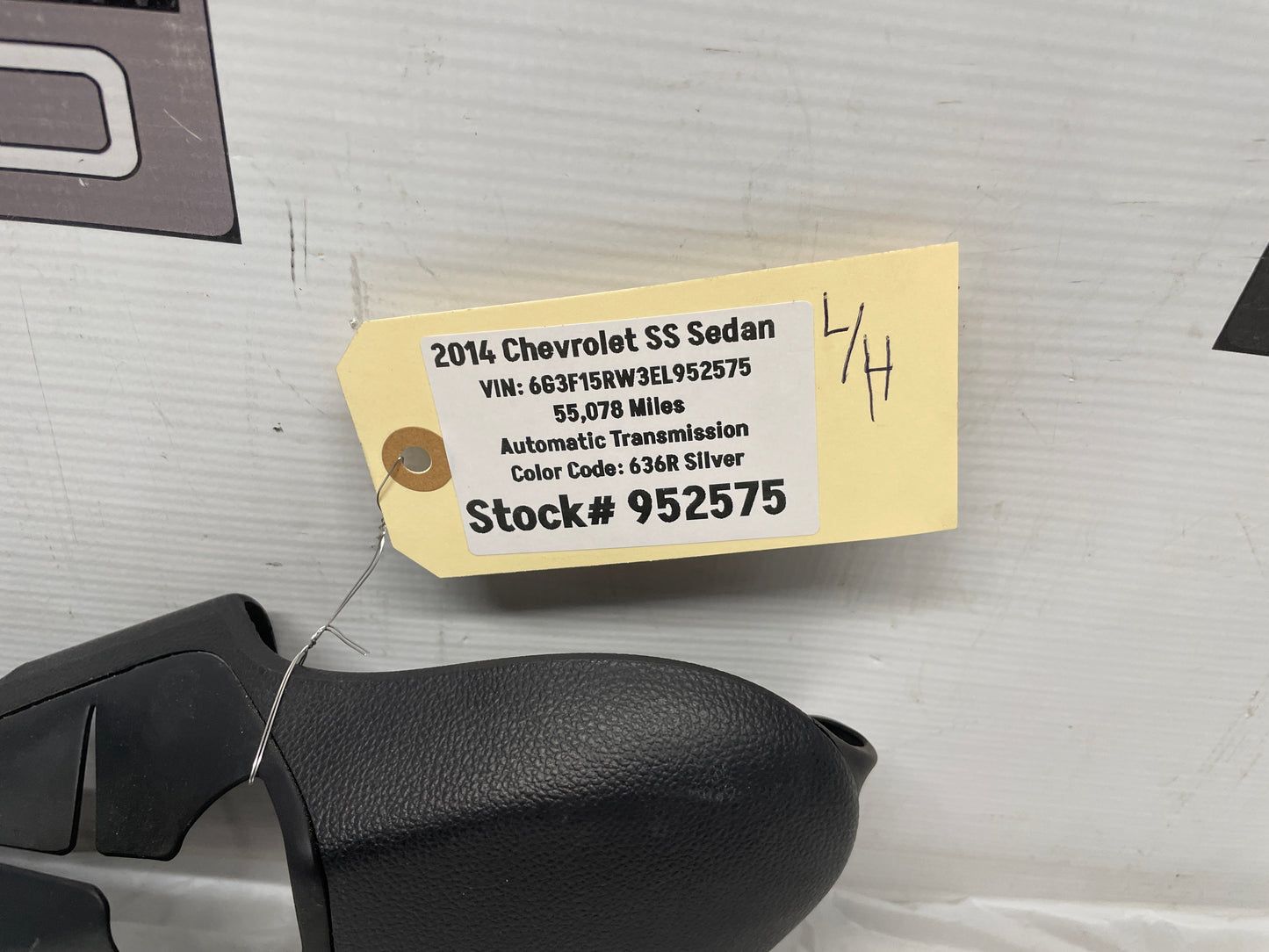2014 Chevy SS Sedan LH Driver Seat Adjustment Control Switch Outer Finish Cover OEM