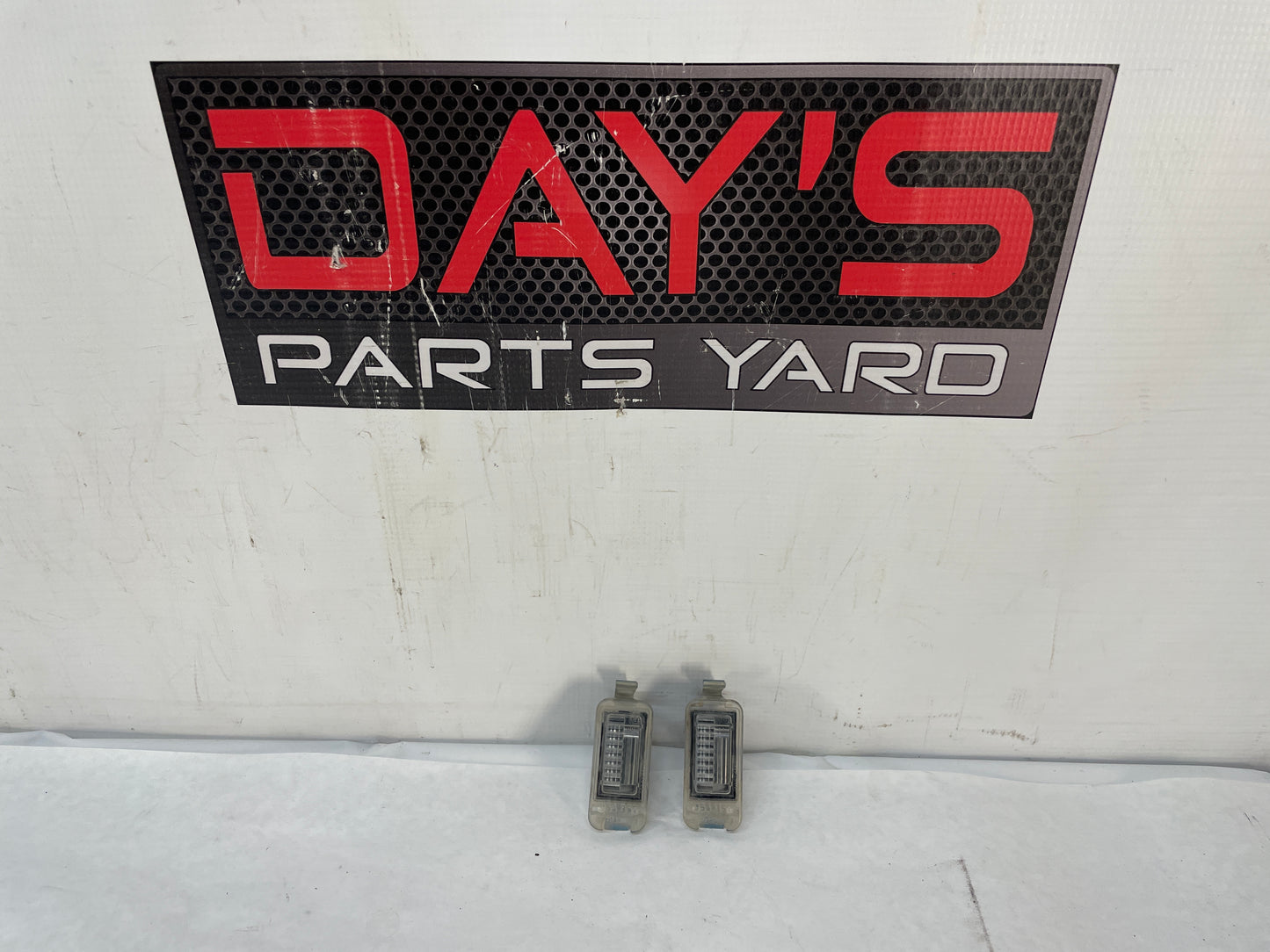 2004 Pontiac GTO License Plate Tag Light Set OEM - Day's Parts Yard