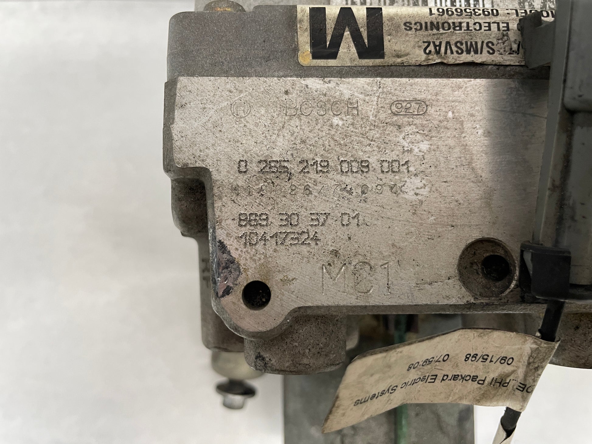 1999 Chevy C5 Corvette Anti Lock Brake Pump Control Module OEM - Day's Parts Yard