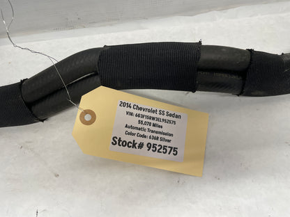2014 Chevy SS Sedan HVAC Heater Core Hose Lines Tubes OEM