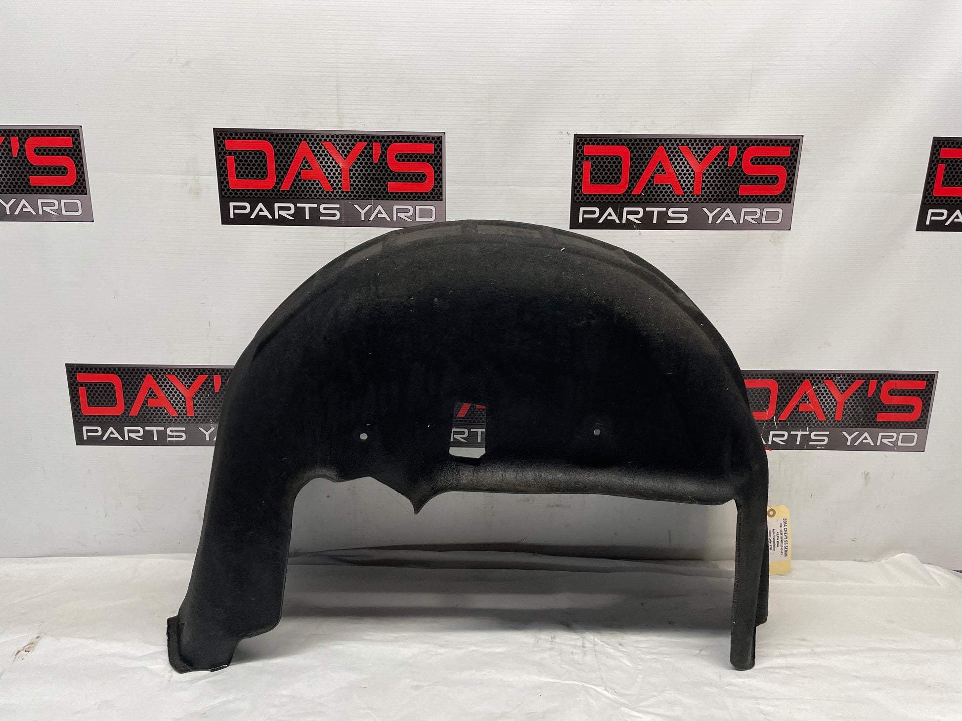 2014 Chevy SS Sedan RH Passenger Rear Fender Wheel House Liner OEM - Day's Parts Yard