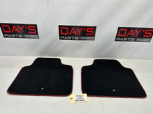 2006 Pontiac GTO RH & LH Rear Mats Red Trim OEM - Day's Parts Yard