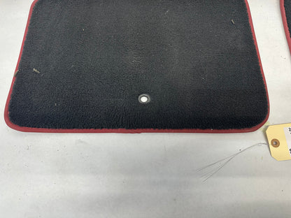 2006 Pontiac GTO RH & LH Rear Mats Red Trim OEM - Day's Parts Yard