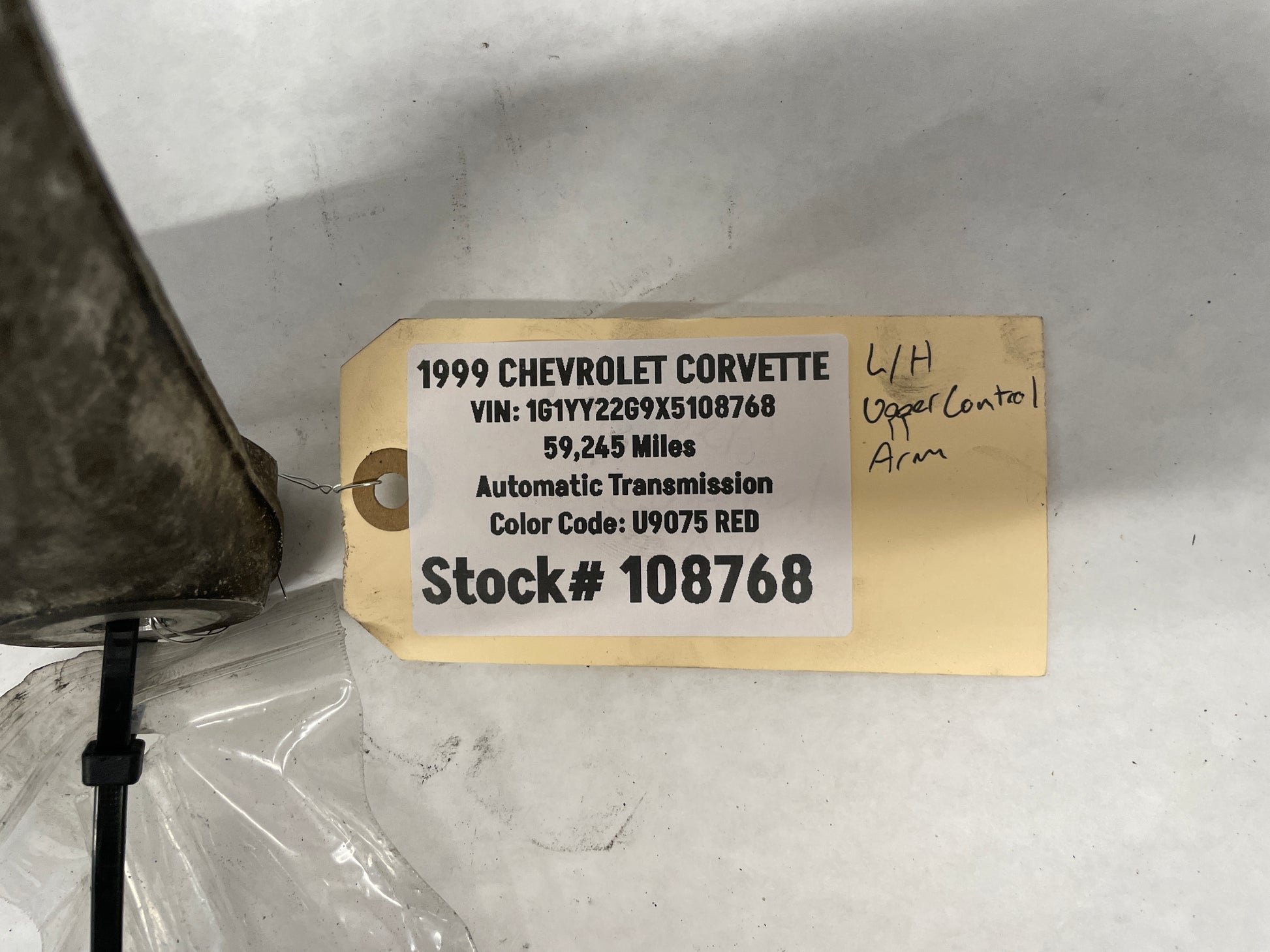 1999 Chevy C5 Corvette LH Driver Front Suspension Upper Control Arm OEM - Day's Parts Yard