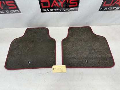 2006 Pontiac GTO RH & LH Rear Mats Red Trim OEM - Day's Parts Yard