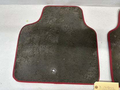 2006 Pontiac GTO RH & LH Rear Mats Red Trim OEM - Day's Parts Yard
