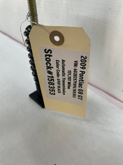 2009 Pontiac G8 GT Spare Wheel Stowage Retainer Nut Screw Bolt Stud OEM