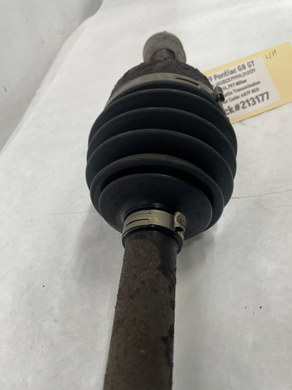 2009 Pontiac G8 GT LH Driver Rear CV Axle Half Shaft OEM