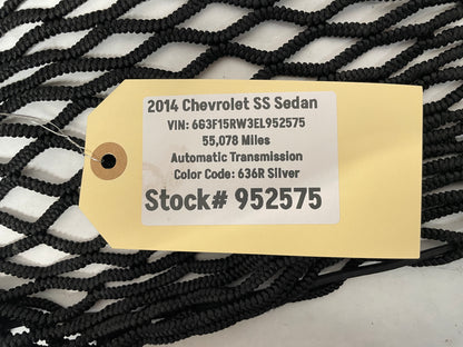 2014 Chevy SS Sedan Trunk Storage Cargo Net OEM