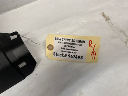 2014 Chevy SS Sedan RH Passenger B Center Pillar Carpet Retainer Trim Panel OEM - Day's Parts Yard
