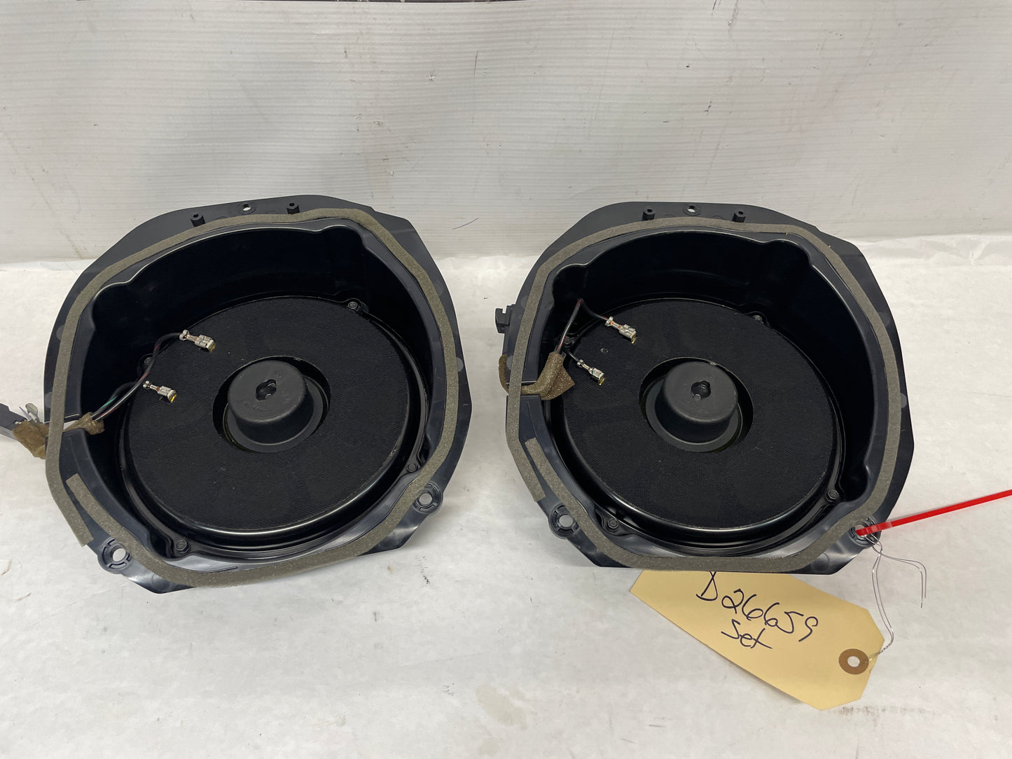 2014 Chevy SS Sedan Bose Package Tray Parcel Shelf Rear Deck Speakers OEM