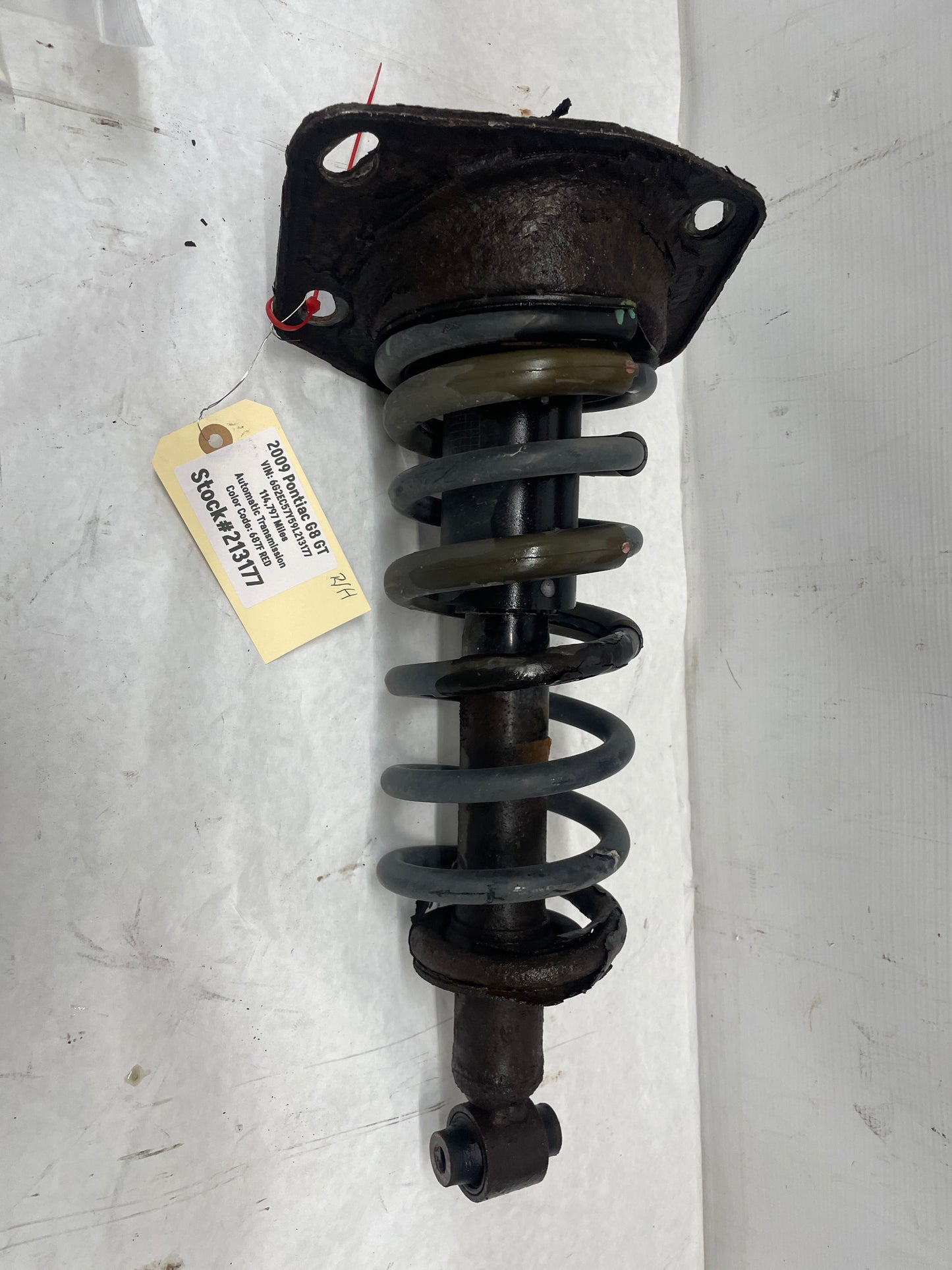 2009 Pontiac G8 GT RH Passenger Rear Suspension Shocks Strut Absorber Assembly OEM