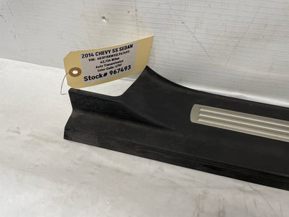 2014 Chevy SS Sedan LH Driver Rear Door Sill Scuff Plate Panel Trim  OEM - Day's Parts Yard