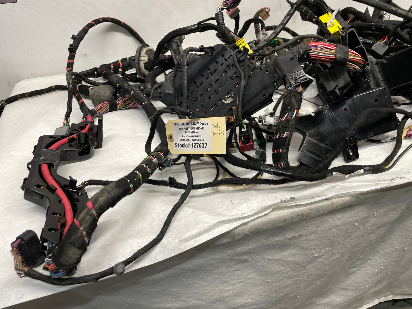 2013 Cadillac CTS-V Coupe Body Wire Wiring Harness OEM - Day's Parts Yard