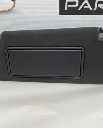 2018 Cadillac CTS-V RH & LH Sun Visor Sunvisor Set Black Suede OEM