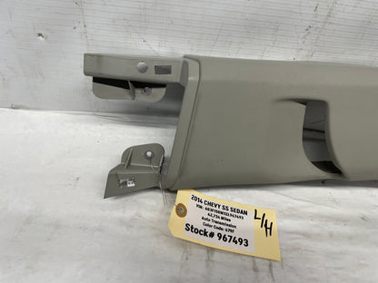 2014 Chevy SS Sedan LH Driver Interior B Center Pillar Seat Belt Trim Panel OEM