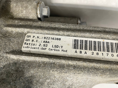 2009 Pontiac G8 GT Rear End Rearend Carrier 2.92 LSD Differential OEM