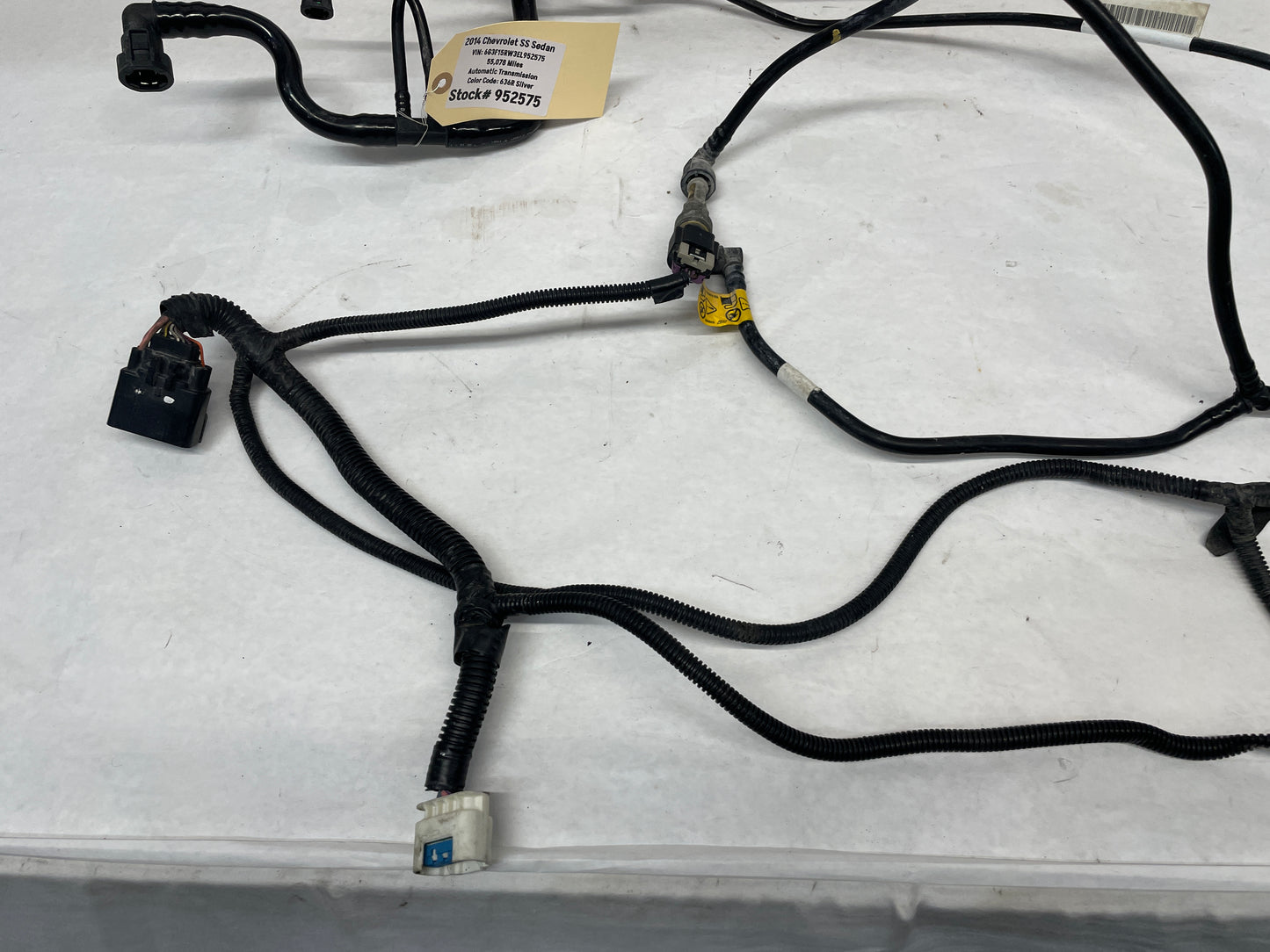 2014 Chevy SS Sedan Fuel Gas Tank Wire Wiring Harness Evap Lines Hoses Tubes OEM