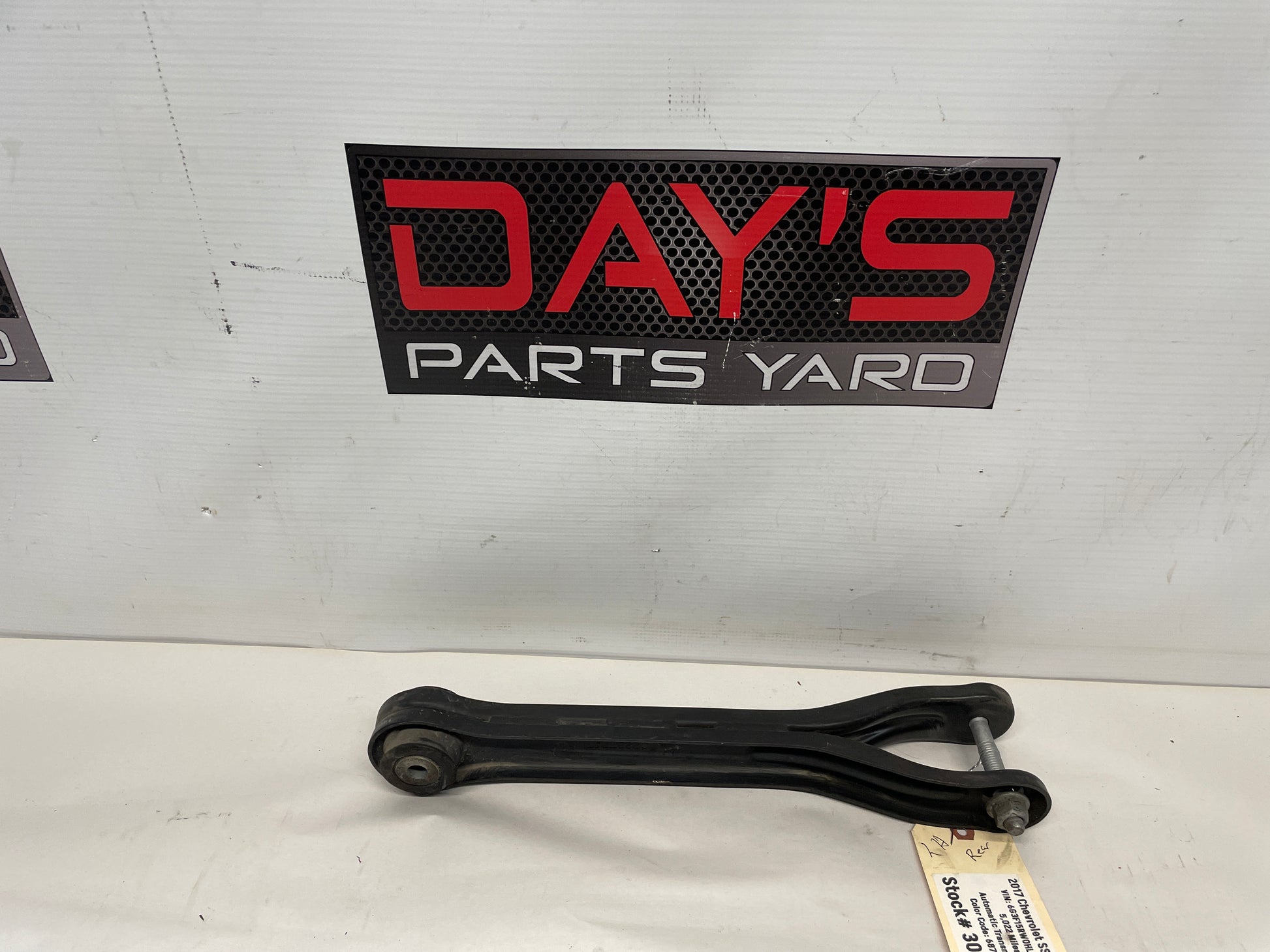 2017 Chevy SS Sedan LH Driver Rear Trailing Drag Control Arm Link OEM - Day's Parts Yard