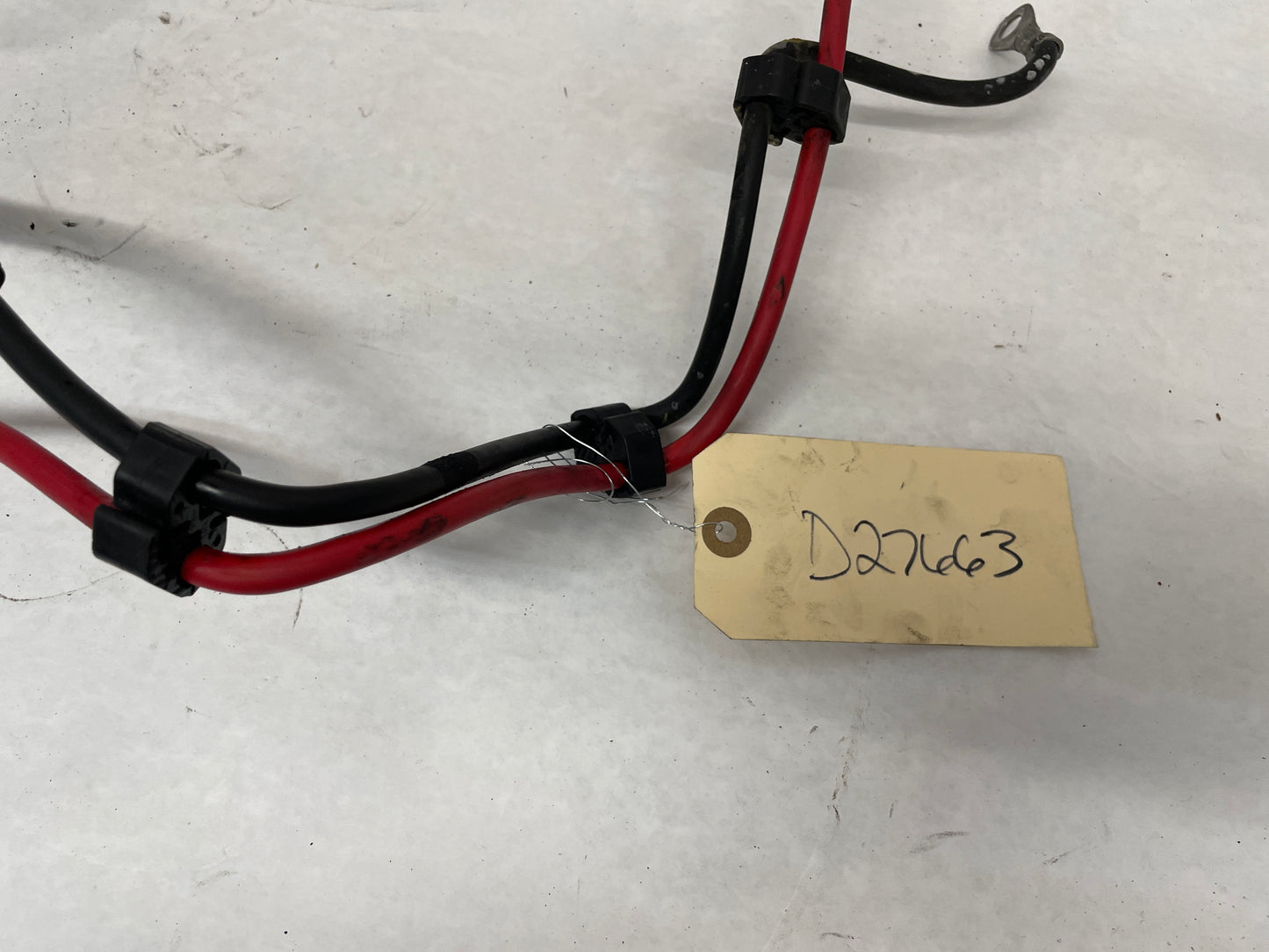 1999 Chevy C5 Corvette Positive Negative Battery Terminal Cable Wire Wiring Harness OEM - Day's Parts Yard