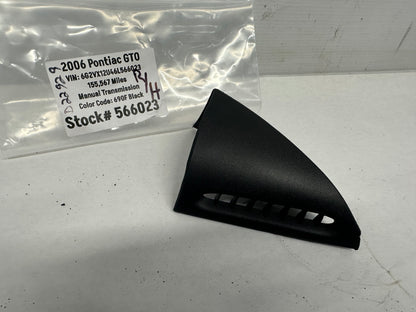 2006 Pontiac GTO RH Passenger Defrost Trim Door Vent Triangle OEM - Day's Parts Yard