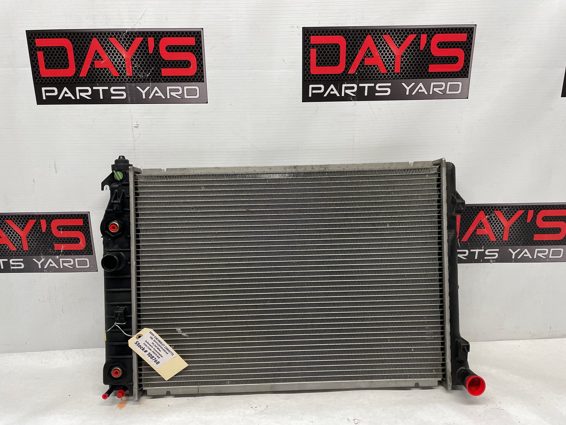 1999 Chevy C5 Corvette Engine Coolant Radiator OEM - Day's Parts Yard