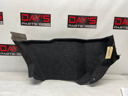 2013 Cadillac CTS-V Coupe LH Driver Interior Quarter Trunk Carpet Felt Liner OEM - Day's Parts Yard