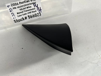 2006 Pontiac GTO RH Passenger Defrost Trim Door Vent Triangle OEM - Day's Parts Yard