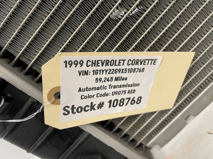 1999 Chevy C5 Corvette Engine Coolant Radiator OEM - Day's Parts Yard