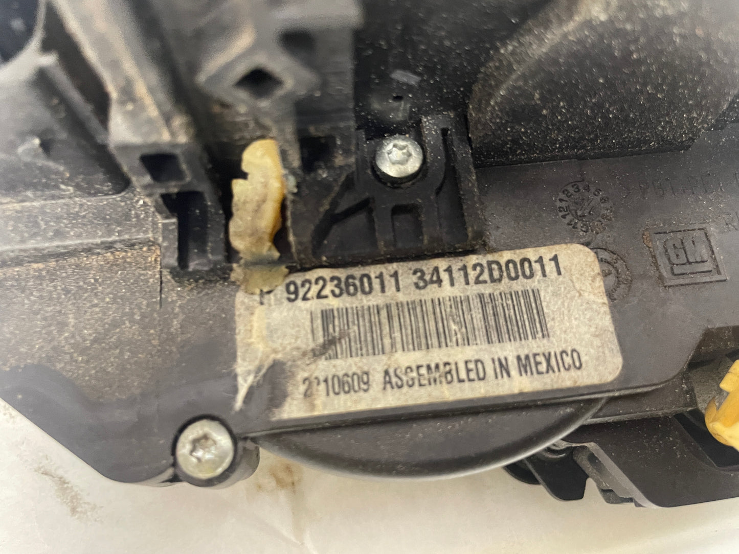 2013 Chevy Caprice PPV RH Passenger Rear Door Lock Actuator OEM