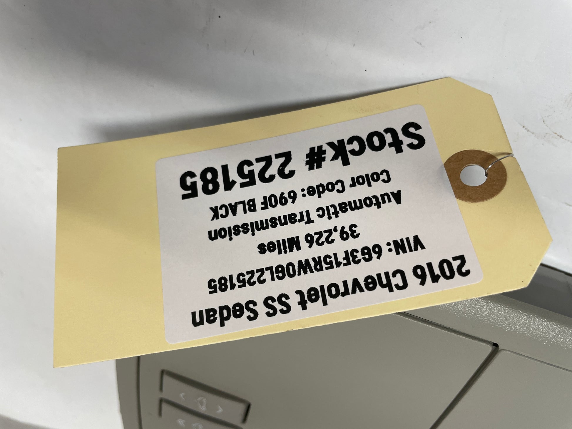 2016 Chevy SS Sedan Overhead Console Dome Light Controls OEM - Day's Parts Yard