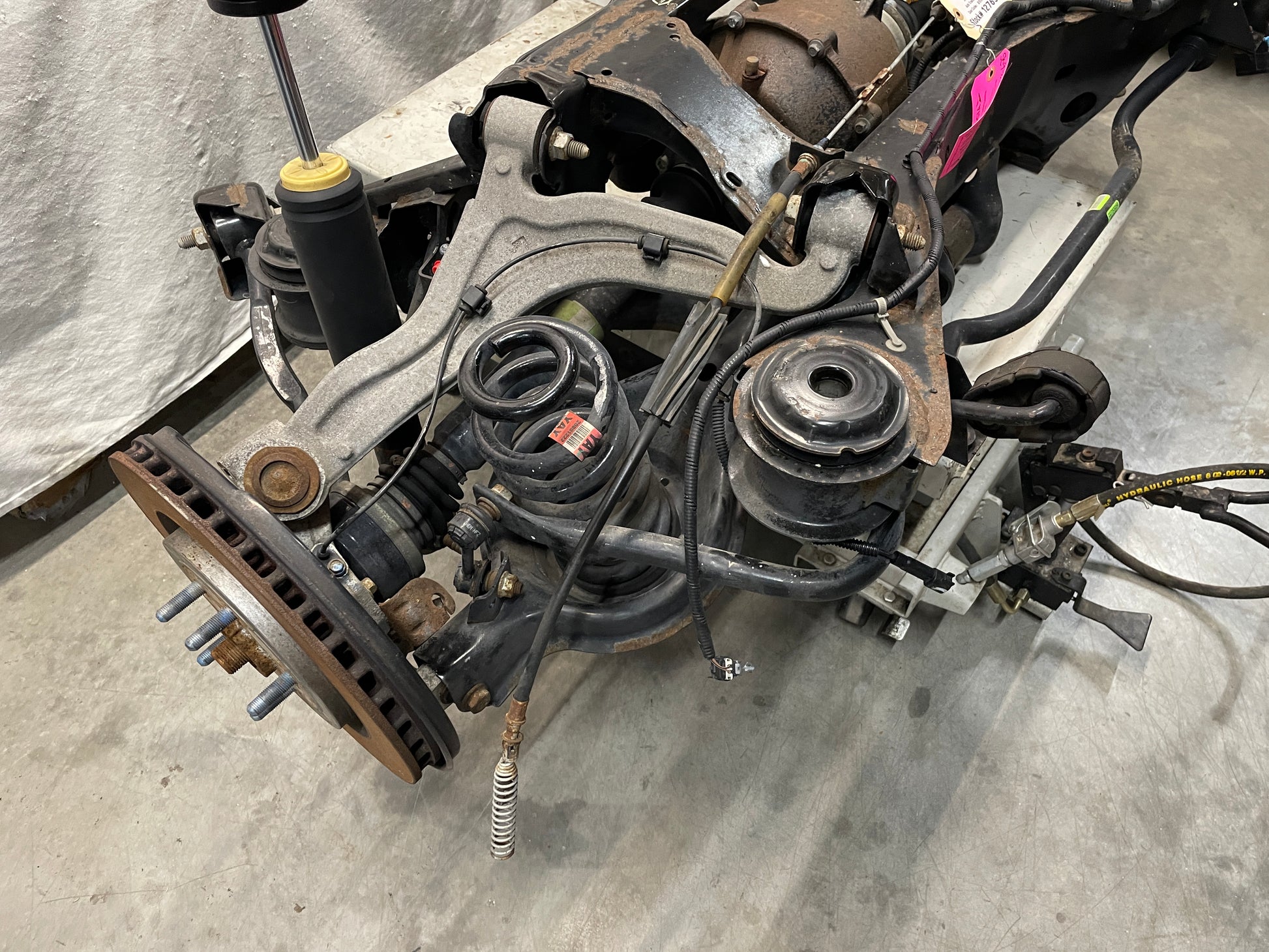 2013 Cadillac CTS-V Coupe Complete Rear Cradle Diff. Sub Frame Assembly 3.23 LSD OEM - Day's Parts Yard