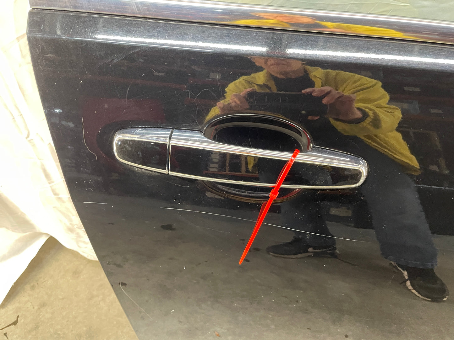 2009 Pontiac G8 GT RH Passenger Front Exterior Door Black OEM